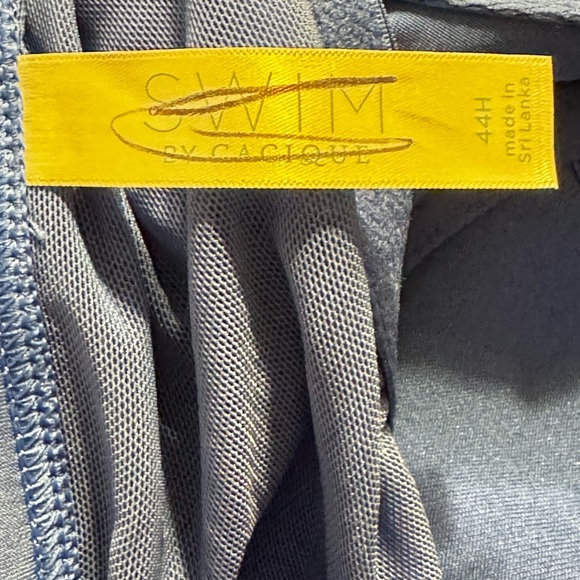 Swim Cacique V Wire Swim Tankini 44H - Picture 9 of 9